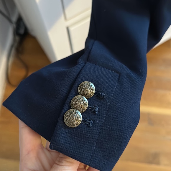 Navy Blue Jcrew Blazer - Picture 3 of 5